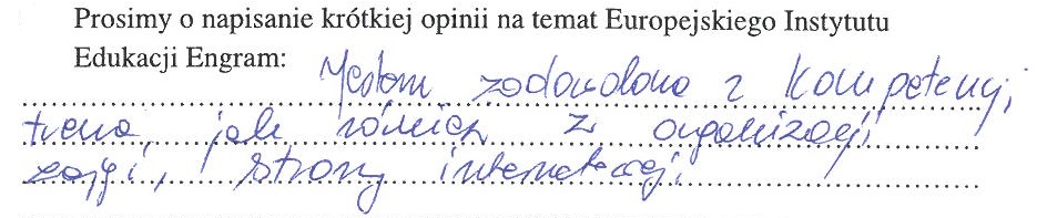 Opinia z grupy Lublin 47 (3)